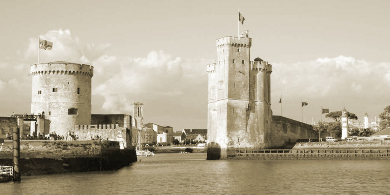 Le port de La Rochelle, d’où sont parties les trente-six premières Filles du Roy en 1663.