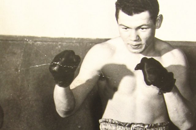 Après sa carrière de boxeur, Reggie Chartrand s'est livré à un autre combat, celui de l'indépendance du Québec. ( Photo fournie par la famille) 